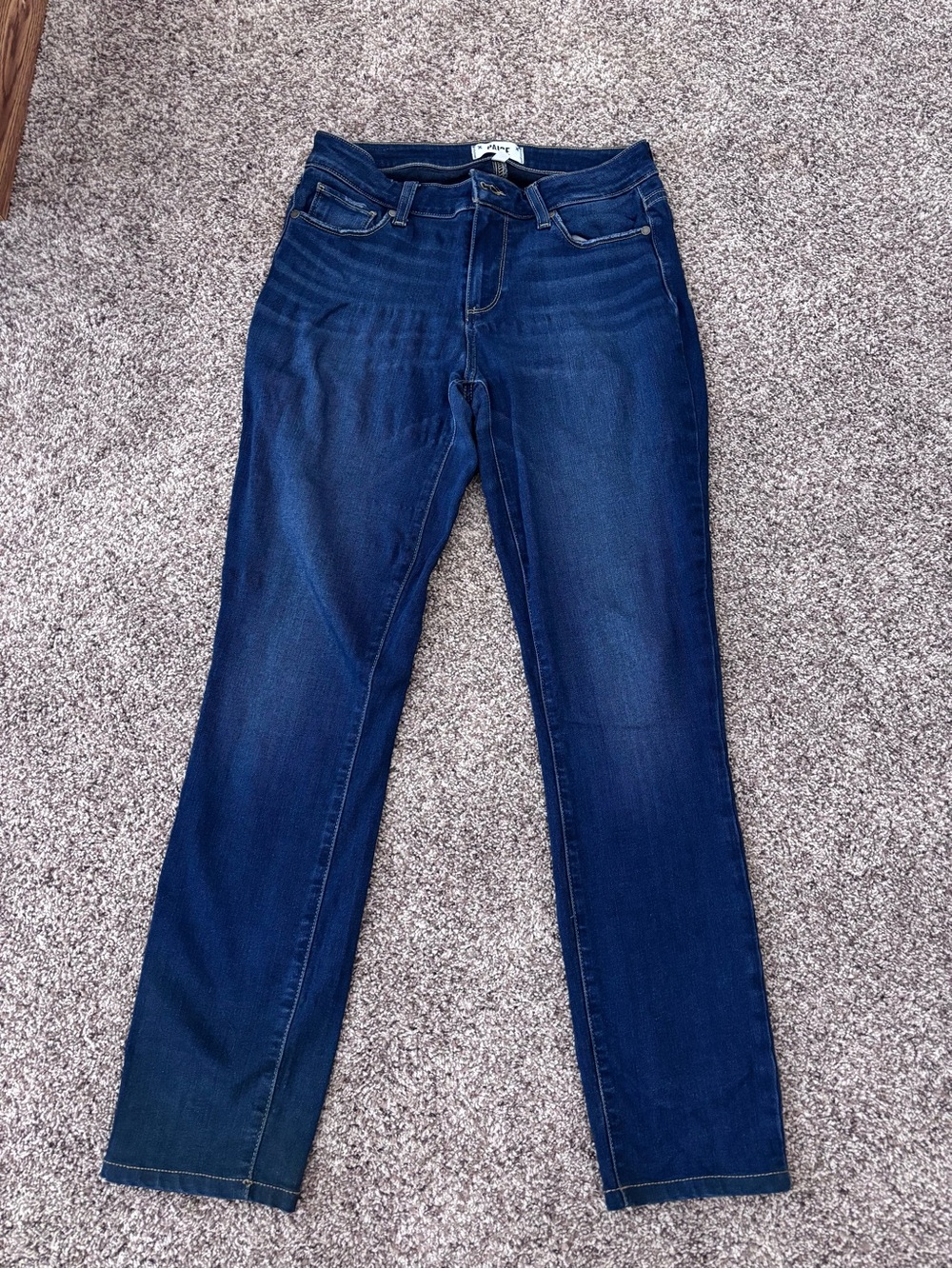 PAIGE Indigo Straight Leg Jeans